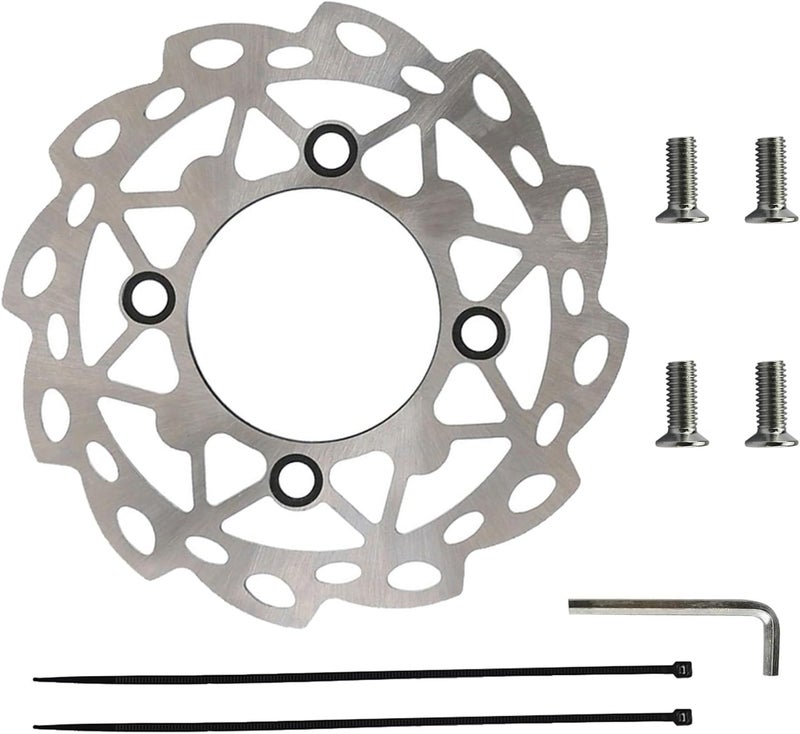 PRO BAT 190mm Brake Caliper Disc Disk Rotor for 110cc 125cc Apollo PIT PRO Trail Quad Dirt Bike ATV Buggy - Image 1